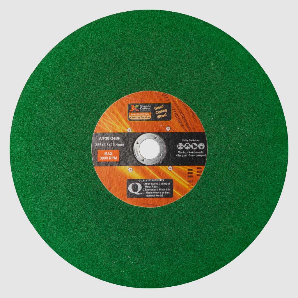 14" Green Flat Cutting Wheels 14" Green Flat Cutting Wheels