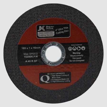 4" Ultrathin Black Cutting Disc 4" Ultrathin Black Cutting Disc