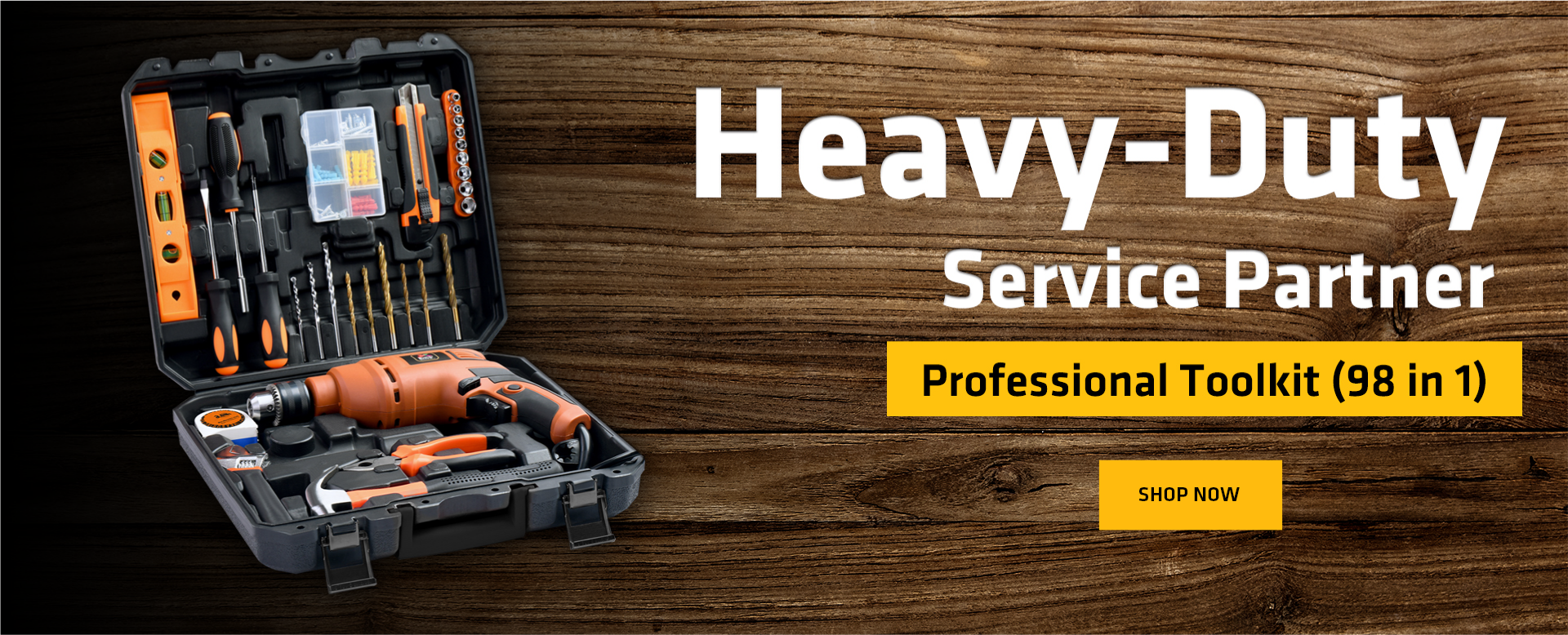 Heavy Duty Professional Toolkit