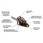 22" Gasoline Chainsaw Knobs Information
