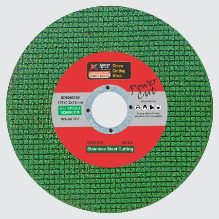 4inch Power Cut Green Cutting Wheel 1